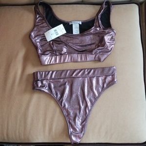 Fashion Nova lavender bikini